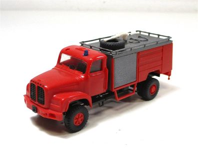Modellauto RMM H0 1/87 LKW Saurer LF Feuerwehr