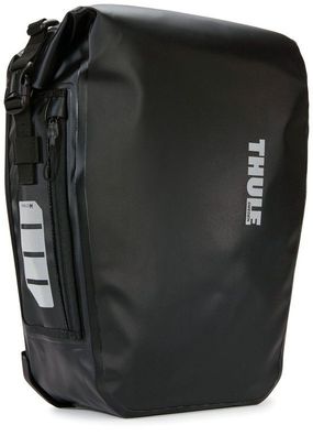 Thule Fahrradtasche Shield Pannier Black Medium 17l
