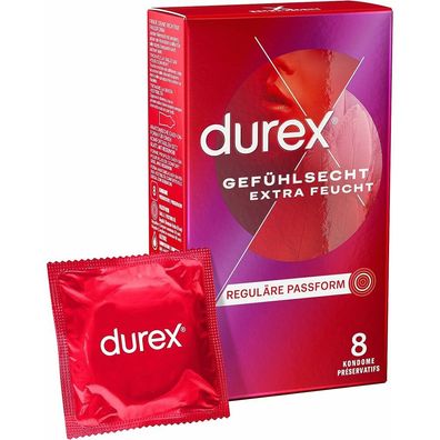 Durex Gefühl. extra feucht 8er