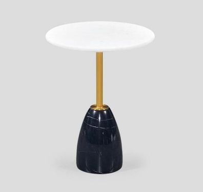 Designer Couchtisch Beistelltisch Wohnzimmer Tisch Möbel Rund Tische neu