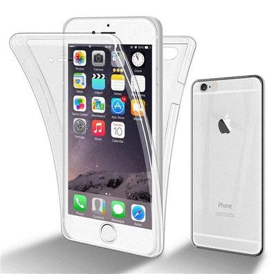 Cadorabo Hülle kompatibel mit Apple iPhone 6 PLUS / 6S PLUS in Transparent - 360° ...