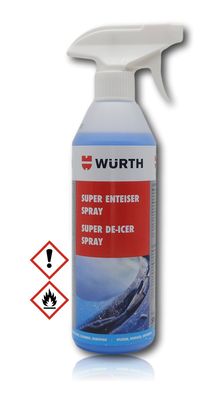 Buy 2 x 500 ml De-Icer Eurolub Enteiserspray Windscreen De-Icer
