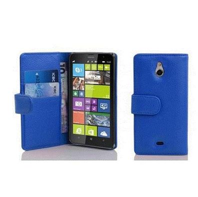 Cadorabo Hülle kompatibel mit Nokia Lumia 1320 in KÖNIGS BLAU - Schutzhülle aus ...