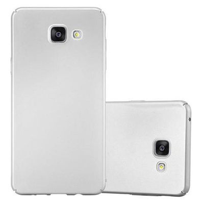 Cadorabo Hülle kompatibel mit Samsung Galaxy A5 2016 in METALL SILBER - Hard Case ...