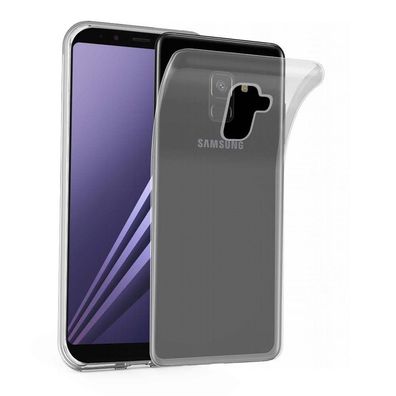 Cadorabo Hülle kompatibel mit Samsung Galaxy A8 2018 in VOLL Transparent - Schutzh...