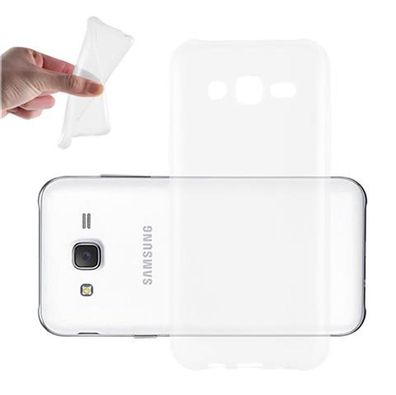 Cadorabo Hülle kompatibel mit Samsung Galaxy J3 2015 in VOLL Transparent - Schutzh...