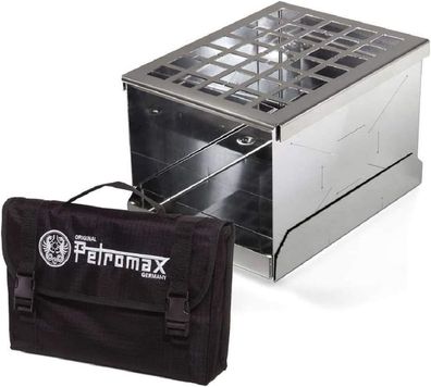 Petromax Steckherd fb2 Feuerbox Kocher Feuerstelle mit Tasche