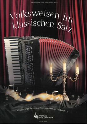 Akkordeon Noten : Volksweisen im klassischen Satz (Jekic) - mittelschwer