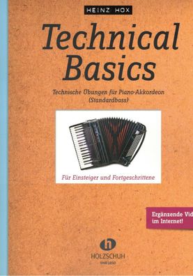 Akkordeon Noten : Technical Basics (Heinz Hox) - VHR 1850 - technische Übungen