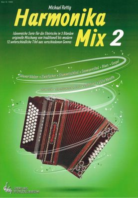 Steirische Harmonika Noten : Harmonika Mix Band 2