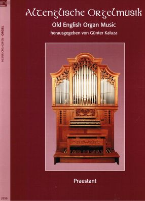 Kirchenorgel Orgel Noten : Altenglische Orgelmusik leiMittel - mittel Manualiter