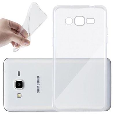 Cadorabo Hülle kompatibel mit Samsung Galaxy GRAND PRIME in VOLL Transparent - ...
