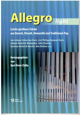 Kirchenorgel Noten : Allegro light - 17 leicht spielbare Stücke (manualiter)