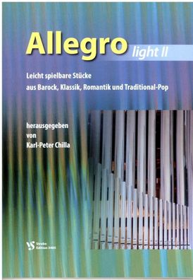 Kirchenorgel Noten : Allegro light 2 - 17 leicht spielbare Stücke (manualiter)