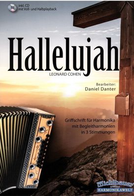 Steirische Harmonika Noten : Hallelujah (Cohen) - Griffschrift