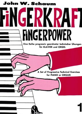 Klavier Noten : SCHAUM Fingerkraft Fingerpower 1 sehr leicht Anfänger - BOE 3570