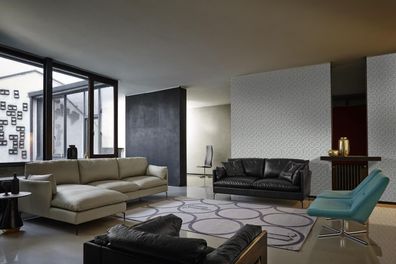 Ecksofa L Form Sofa 2 Sitzer Leder Luxus Design Wohnzimmer Couch Möbel Prianera