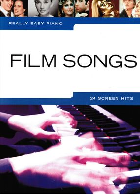 Klavier Noten : Film Songs (Really Easy Piano ) 24 Titel leicht - leiMittelstufe