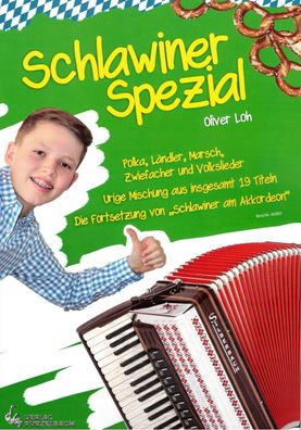 Akkordeon Noten : Schlawiner Spezial - Polka, Ländler etc. - leichte Mittelstufe