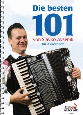 Akkordeon Noten : Slavko Avsenik Die Besten 101 (OBERKRAINER) leMittel - mittel