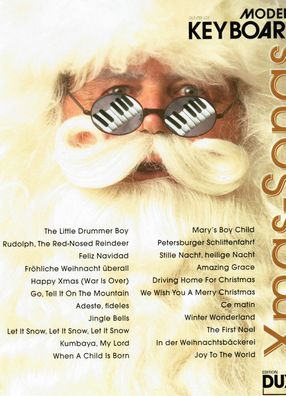 Keyboard Noten : Xmas-Songs Christmas Pop leicht Weihnachten Loy Modern Keyboard