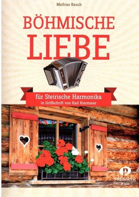 Steirische Harmonika Noten : Böhmische Liebe - mittelschwer - (Einzelausgabe)