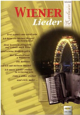 Akkordeon Noten : Wiener Lieder - leichte Mittelstufe - mittelschwer (Exclusiv)