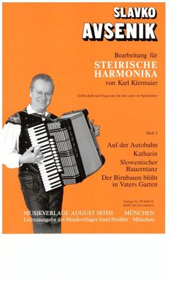 Steirische Harmonika Noten : Slavko Avsenik - Bearbeitungen f. Steirische 2