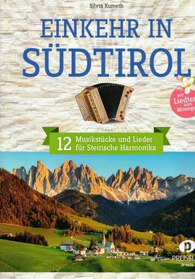 Steirische Harmonika Noten : Einkehr in Südtirol - Griffschrift