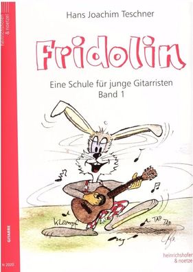 Gitarre Noten Schule : Fridolin Band 1 Gitarrenschule Anfänger Teschner - N2020