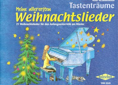 Klavier Noten : Meine allerersten Weihnachtslieder Anfänger sehr leicht VHR3540