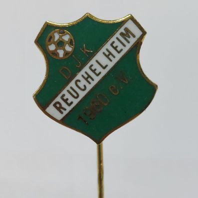 Fussball Anstecknadel DJK Reuchelheim 1960 FV Bayern Unterfranken Kreis Würzburg
