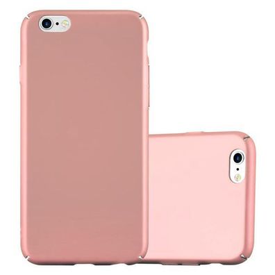 Cadorabo Hülle kompatibel mit Apple iPhone 6 PLUS / 6S PLUS in METALL ROSÉ GOLD - ...
