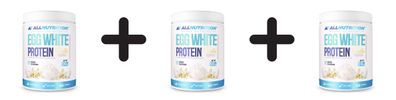 3 x Egg White Protein, Vanilla - 510g