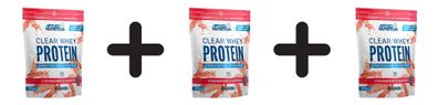 3 x Clear Whey Protein, Strawberry & Raspberry - 875g
