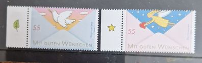 BRD - MiNr. 2790 - 2791 -Post: Grußmarken (II)