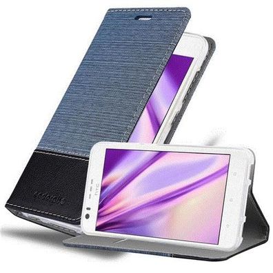 Cadorabo Hülle kompatibel mit HTC Desire 10 Lifestyle / Desire 825 in DUNKEL BLAU ...