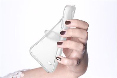 Cadorabo Hülle kompatibel mit Alcatel OneTouch IDOL MINI in HALB Transparent - ...