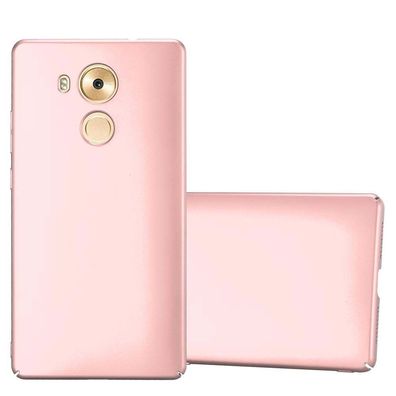 Cadorabo Hülle kompatibel mit Huawei MATE 8 in METALL ROSÉ GOLD - Hard Case Schutz...