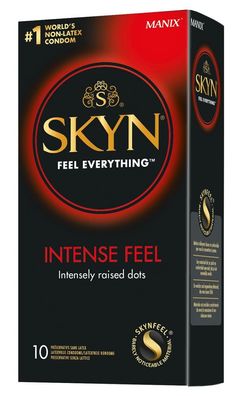 SKYN Intense Feel - Genoppte hauchdünne Kondome (latexfrei & vegan)
