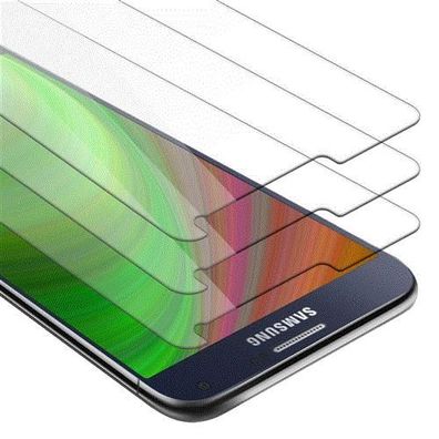Cadorabo 3x Panzer Folie kompatibel mit Samsung Galaxy A7 2015 - Schutzfolie in ...