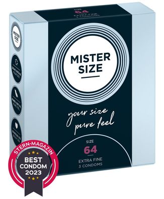 Mister Size Kondome - Individuelle Passform