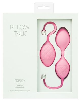 Pillow Talk Beckenbodentraining - Luxus Liebeskugeln mit Swarovski®-Kristall