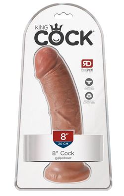 King Cock Naturdildo - realistisch & strap-on-kompatibel