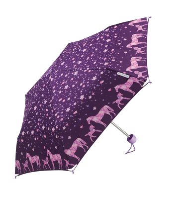 Ergobrella Kinderregenschirm mit reflektierenden Ecken Ponylove