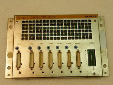 Siemens RS 232 C Change Over Switch / RS 232 C