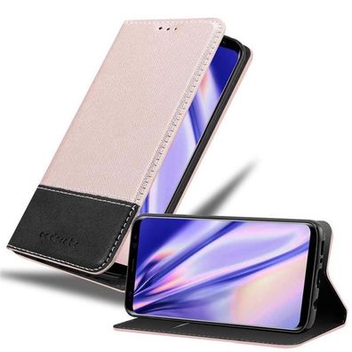 Cadorabo Hülle kompatibel mit Samsung Galaxy S8 PLUS in ROSÉ GOLD Schwarz - Schutz...