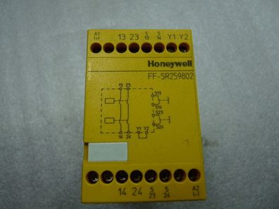 Honeywell FF-SR259802 Sicherheitsrelais 24 V DC 6 A 250 V