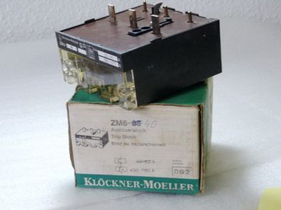 Klöckner Moeller ZM6-40 Auslöserblock