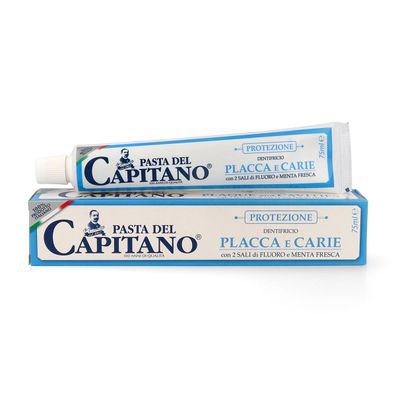 Pasta del Capitano Zahnpasta Protezione Karies & Plaque 75ml Placca e Carie